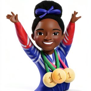 Frances Lincoln Little People BIG DREAMS Olympic Gymnastics Book-0